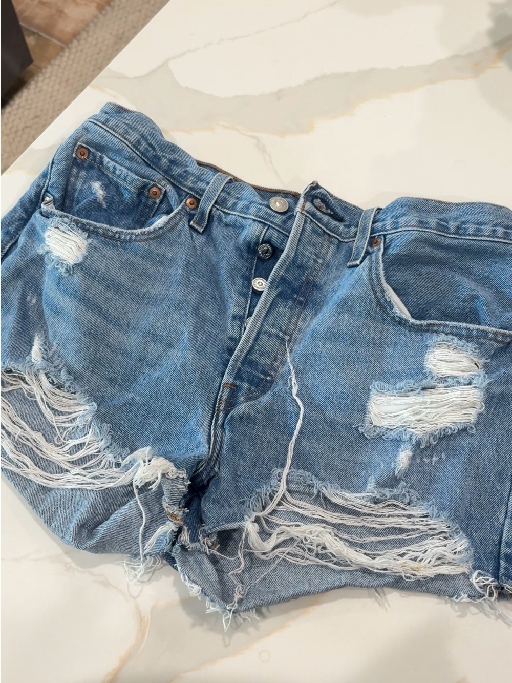 Light Wash Denim Jeans - W30 Size
